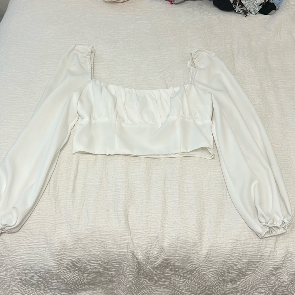 princess polly white long sleeve